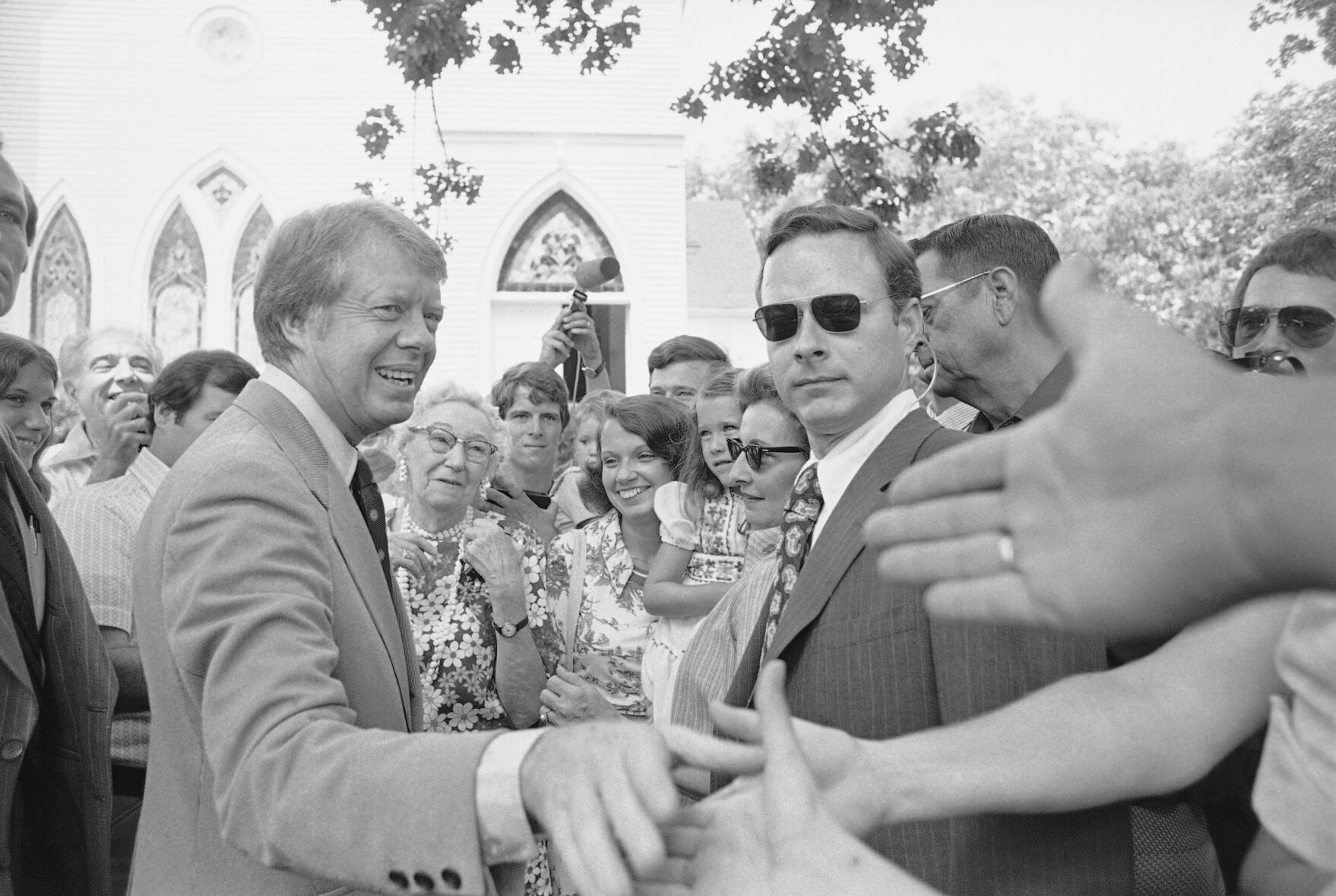 1976 — Jimmy Carter (D), 53.8%